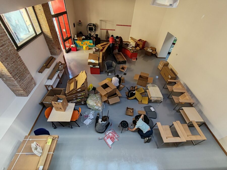 lavori in corso a casa di pia 2.0